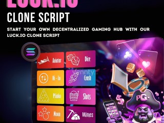 Solana Game Development – Build High-Performance Web3 Games with our luck io clone script